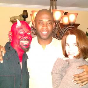 Torrey working on the set of horrorcomedy Movie Night The movie was directed by Anne McCarthy