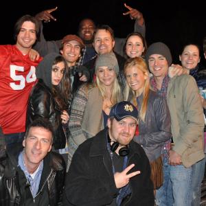 Set photo from The Appearing 2013 starring Will Wallace Quinton Aaron Don Swayze and Dean Cain Directed by Daric Gates Nigel Walsh Natalie Kabejian Dylan Saccoccio Janeta St Clair Meghan McGregor Abbey Cooper Drew Fognani