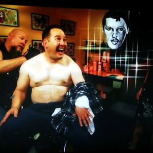 Tattoo Nightmares - Don Police officer episode. Elvis Tattoo