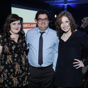 Bobby Moynihan, Vanessa Bayer and Aidy Bryant at event of Portlandia (2011)