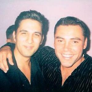 Erick Carrillo and Oscar De La Hoya