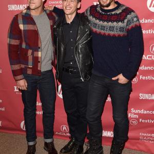 James Franco, Justin Kelly and Charlie Carver at event of I Am Michael (2015)