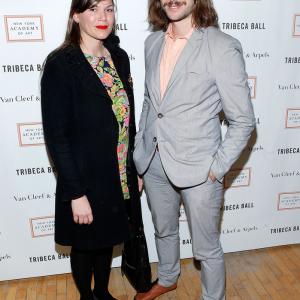 Andrew Gori and Ambre Kelly at the Tribeca Ball.
