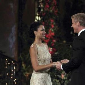 The Bachelor 17, Leslie A. Hughes meeting Sean Lowe for first time.