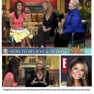 Repeat guest on Great Day SA. Sharing my domestic violence story and how to Believe & Achieve. 