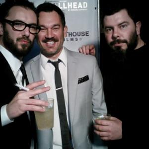 Oscar Party for BULLHEAD with friend and Director Michael Roskam and Andy Greenfield.