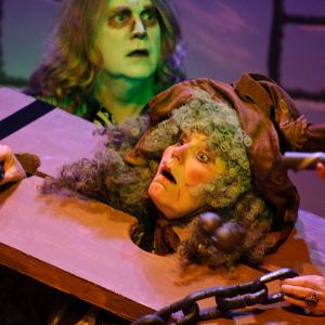 Karen as Nanny Ogg in Wyrd Sisters directed by Dean Barker for ABC Players