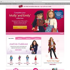 American Girl Website