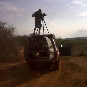 Filming Hippos in Zululand