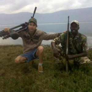 filming in Zululand for The Inner Core