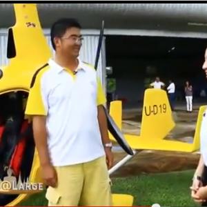 Thailand@Large Travel Show Host Able visits the Phuket Airpark to learn about what it has to offer as well as meet and brand new #autogyro #cavalon nicknamed #bumblebeephuket with K. Best Wanamakok.