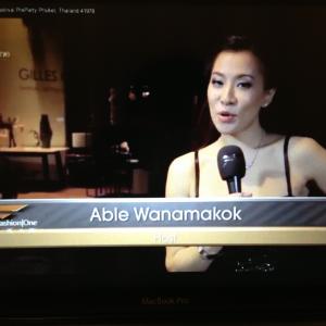Hosted for Fashion One at a grand event in Sofitel So Bangkok