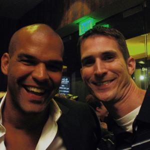 Ryan Hancock & Amaury Nolasco at the Grand Opening of the Planet Hollywood Hotel and Casino in Las Vegas