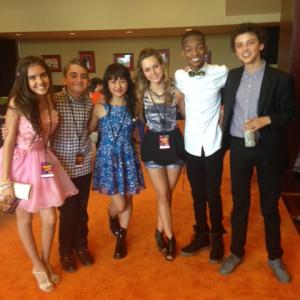 Kids Choice Awards with the Bella and the Bullfrogs cast