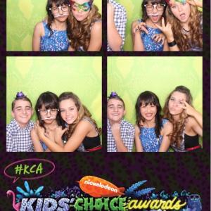 At the KCAs with Brec Bassinger and Buddy Handelson