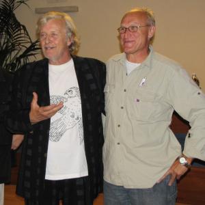 With Rutger at the I've Seen Films Festival 2009. I was a judge. Rutger is the Host and main organiser.