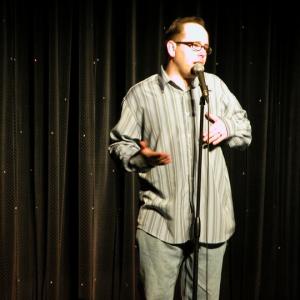 Keith Lyle doing some stand up comedy