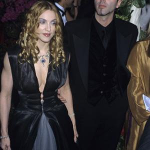 Madonna and her brother Christopher Ciccone at The 70th Annual Academy Awards