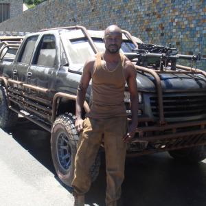 Eugene Khumbanyiwa on Death Race Inferno set Cape Town South Africa