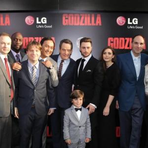 Godzilla 2014 Cast Photo