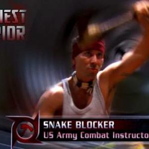 Snake Blocker  Spike TVs Deadliest Warrior Apache versus Gladiator 2008
