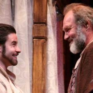 Sean Hudock and Howard Sherman in The Lion In Winter at The Shakespeare Theatre of New Jersey 2010