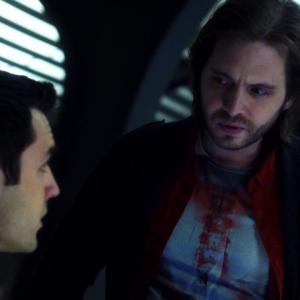 Still of Samy Osman and Aaron Stanford in Nikita  Reunion Episode 313  Released March 9th 2012