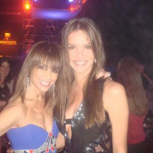 Paula Abdul and Camila Alves at This is It premiere 2009