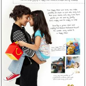 McDonalds Mommyism magazine ad