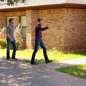 Drew Scott and Jonathan Silver Scott in Property Brothers Sophie amp Preston 2012