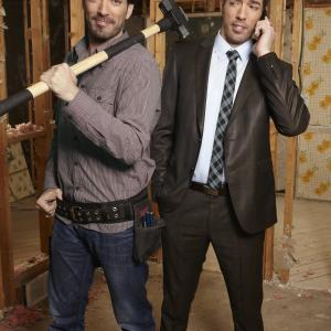 Drew Scott and Jonathan Silver Scott in Property Brothers: Tina & James (2011)