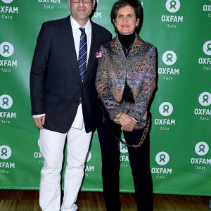 Jordan Stone and Marina Spadafora. Oxfam Italia Event 2013