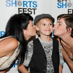Red Carpet with Suziey Block and Gilli Messer at LA Shorts Fest