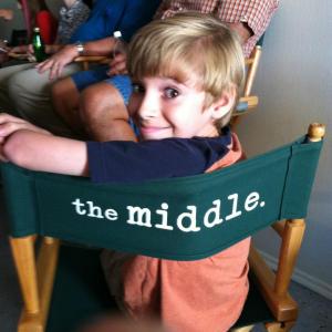 Filming season premiere of The Middle August 2012