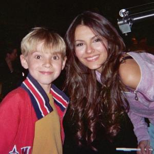 Costarring with Victoria Justice on Victorious airing 82710