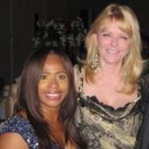 Jacqueline Covington and Cherly Tiegs at Gulf Coast Film Festival