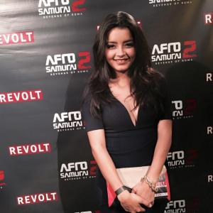 Mariel Martinez at the Afro Samurai 2 Launch Party at Revolt TV