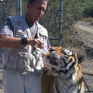 Andre Alexsen,Director/Host/Wild animal handler trainer on set of one of my new TV shows