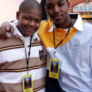 Kyle Massey and Christopher Massey at event of Chicken Little 2005