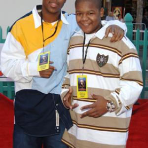 Kyle Massey and Christopher Massey at event of Chicken Little (2005)