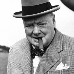 Winston Churchill in London Sept 1949