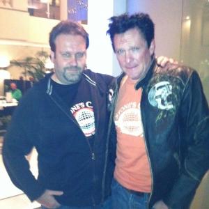 Jason Rogan and Michael Madsen at the Amsterdam Heavy press conference
