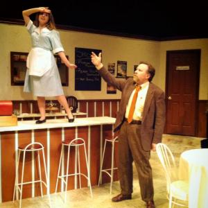 Cameron as ELMA in Tin Roof Theatre's [Fargo] 2013 run of BUS STOP.