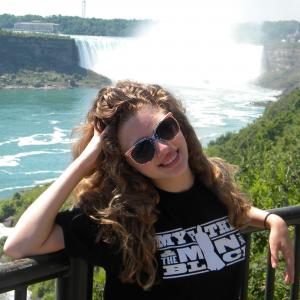 Hanging at Niagara while attending NXNE in Toronto where my film Letting Go screened  3 times!
