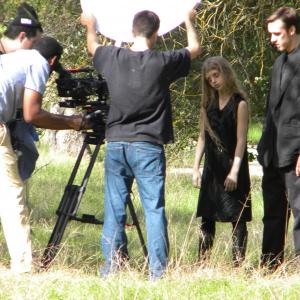Filming Cutting Seams music video by Northern California heavy metal band Simoom in 2009