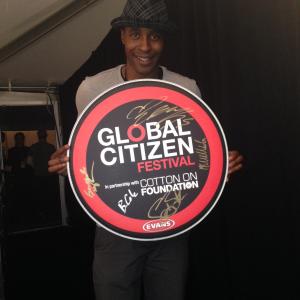 Otoja Abit at event Global Citizen Festival 2013