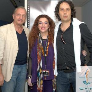 Geo Dobre  Robert Eugen Popa at Cyprus International Film Festival