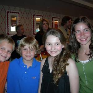 Reese Hartwig, Ryan Hartwig, Abigail Breslin & Nicole at AMERICAN GIRL PREMIER AFTER PARTY.
