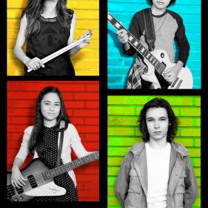 Cecilia Balagot, Marlhy Murphy, Isaak Presley and Dalton Cyr in A History of Radness (2015)