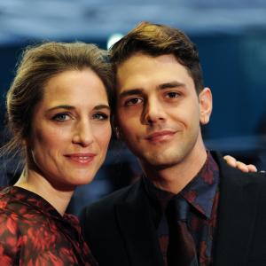 Xavier Dolan and Nancy Grant at event of Mommy (2014)